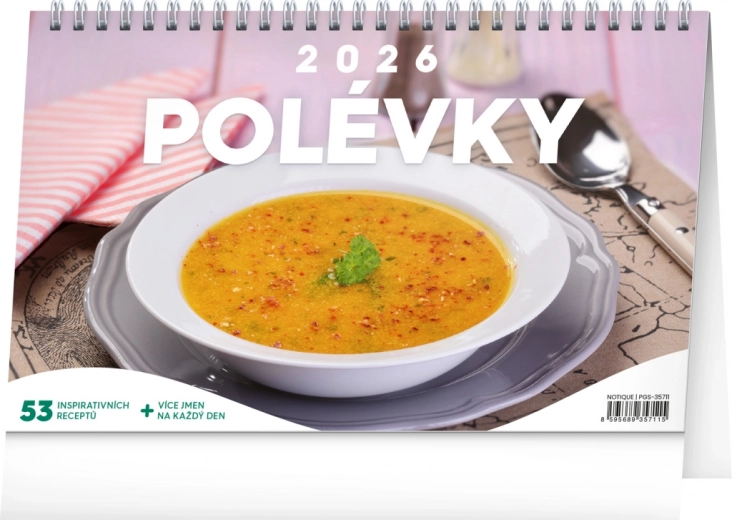 Tischkalender Suppen 2026