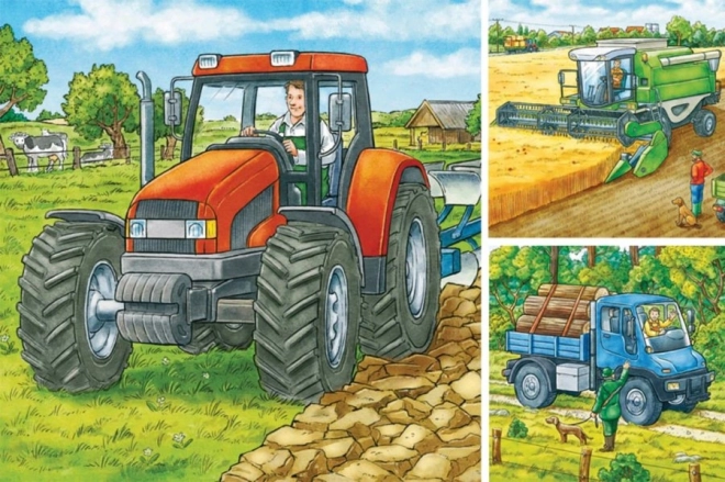 Ravensburger Puzzle Landwirtschaftsmaschinen