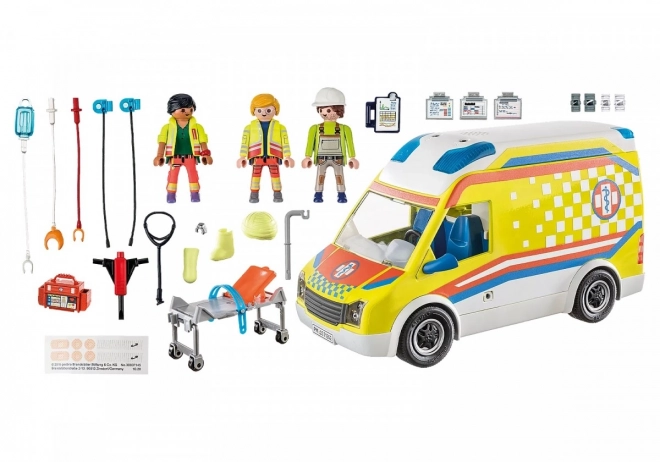 City Life Krankenwagen mit Licht und Sound