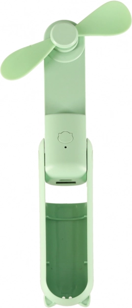 Mini tragbarer USB-Ventilator klappbar grün
