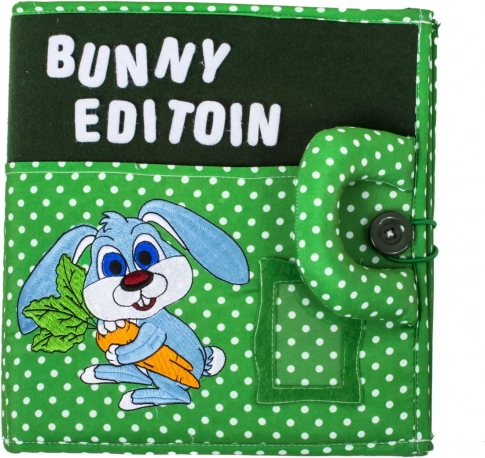 Interaktives Kinderbuch Quiet Book, Hase