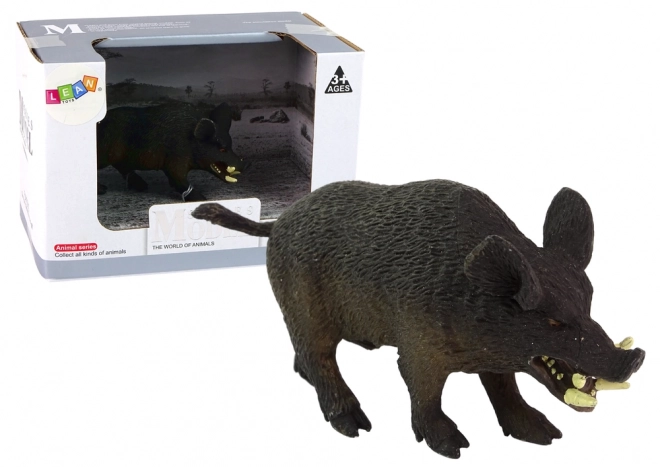 Wilde Tiere Figurenset Wildschwein