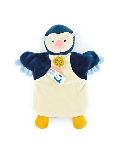 Kuscheltier Pinguin Handpuppe 25 cm