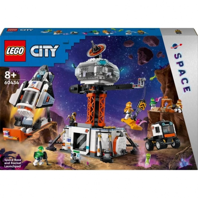 Lego City Weltraumstation und Raketenstartplatz