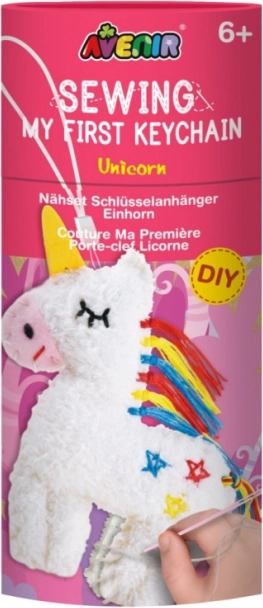 Kreativset Nähen Sie Ihren eigenen Schlüsselanhänger - Einhorn