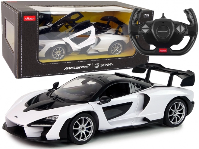 Auto R/C McLaren Senna Rastar 1:14 wei mit Fernsteuerung