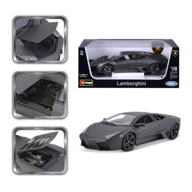 Lamborghini Reventón Modellauto Metallic Grau