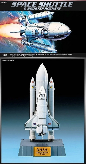 Space Shuttle mit Booster von ACADEMY