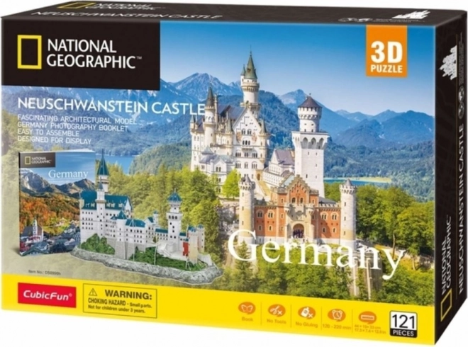 3D Puzzle Schloss Neuschwanstein National Geographic