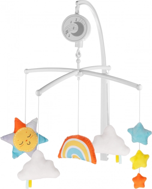 Musik-Mobile für das Kinderbett, Rainbow