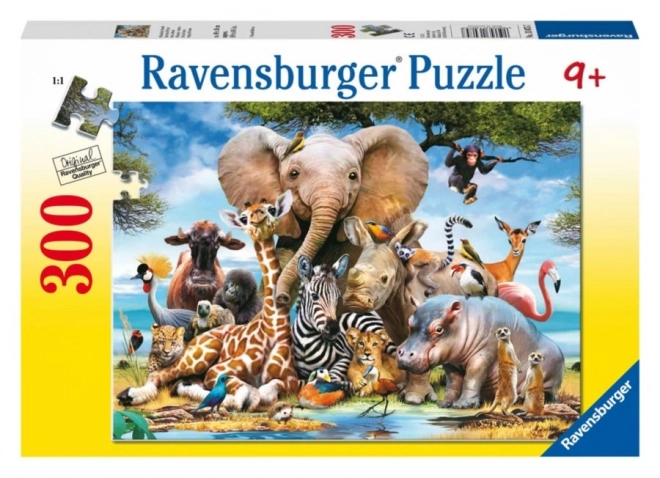 Afrikanische Freunde Puzzle