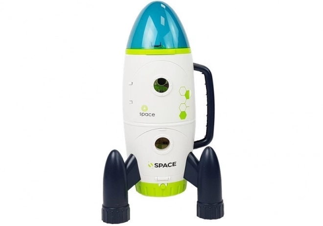 Kinderrakete mit Lichtern und Geräuschen
