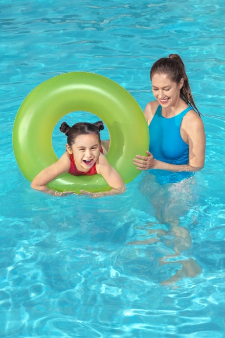 Neon Grün Schwimmring für Kinder von BESTWAY 76 cm