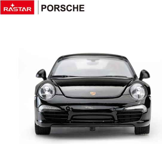Metallmodell 1:24 Porsche 911 schwarz RASTAR