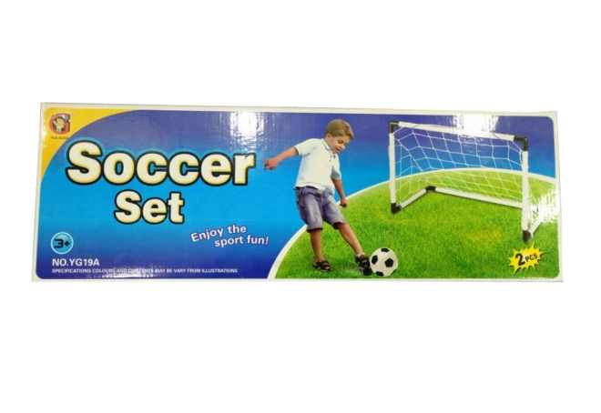 Kinder-Fußballtor - Set 2 Stück