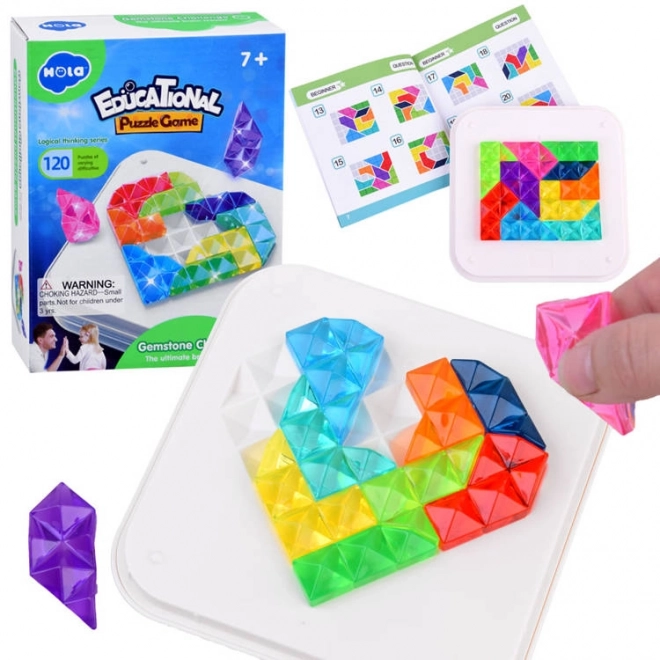 Bunte Diamant Puzzle