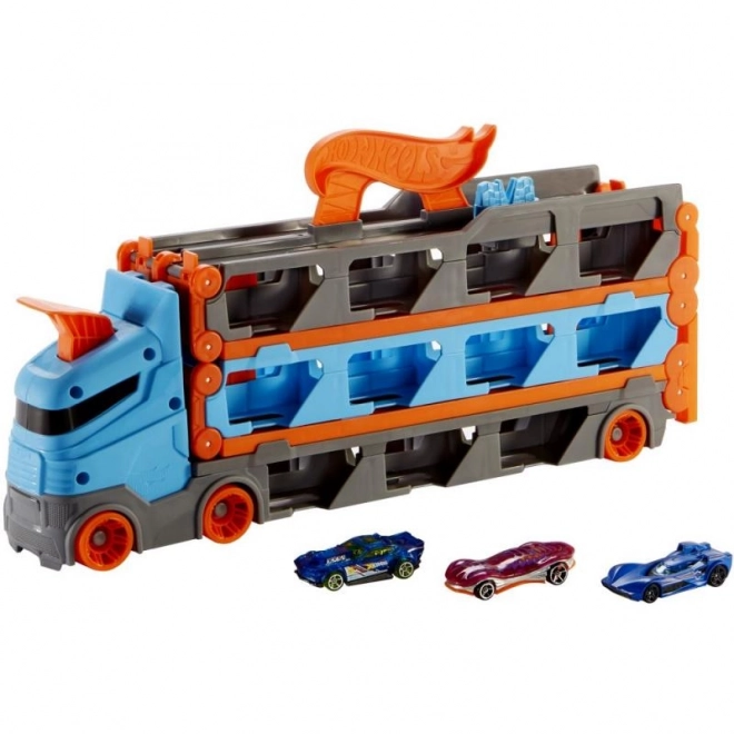 Hot Wheels Renntransporter 2-in-1