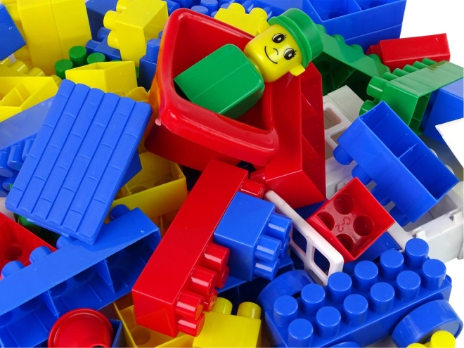 Große bunte Bausteine 130 Elemente