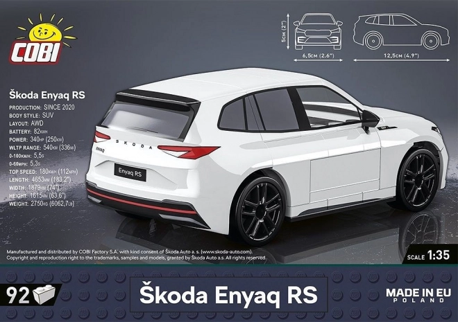 Skoda Enyaq RS Modellbausatz