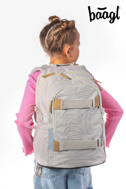 Set Baagl Skate Mist: Rucksack, Etui, Sporttasche