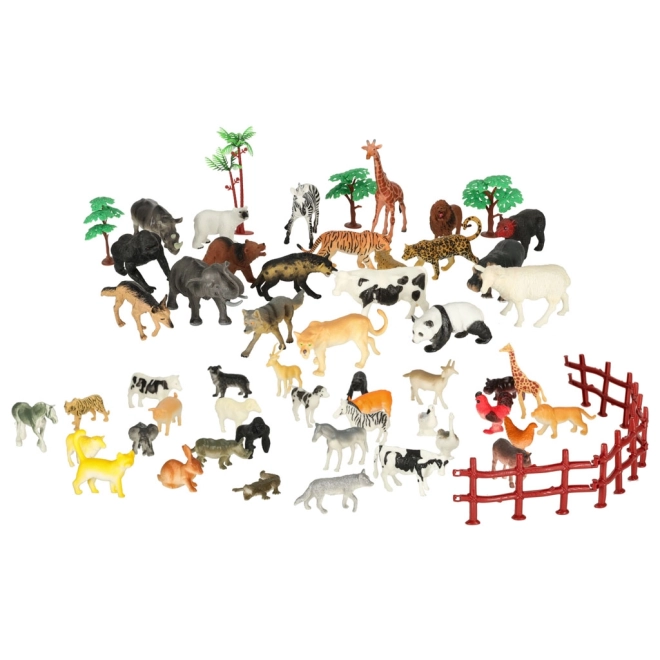 Zoo Tiere Spielfiguren-Set