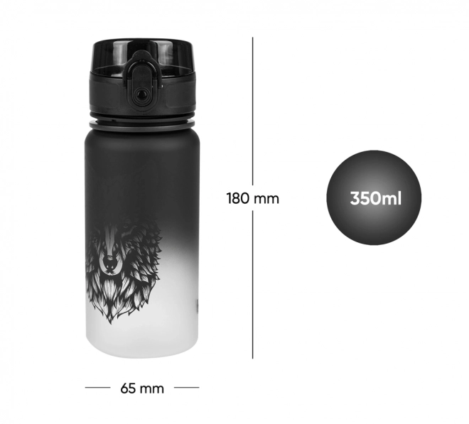 Tritan Trinkflasche Gradient Wolf 350 ml