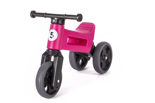 Laufrad Funny Wheels Rider Sport 2-in-1 Grün – Rosa