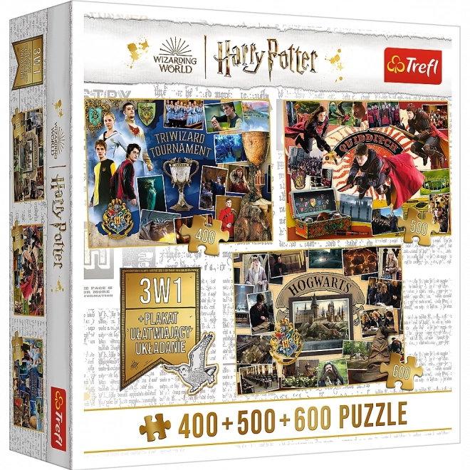 Puzzle Harry Potter: Trimagisches Turnier, Quidditch und Hogwarts