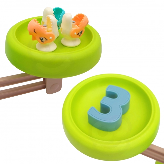 Balancierspiel Dino-Angeln und Mathematikset von Woopie