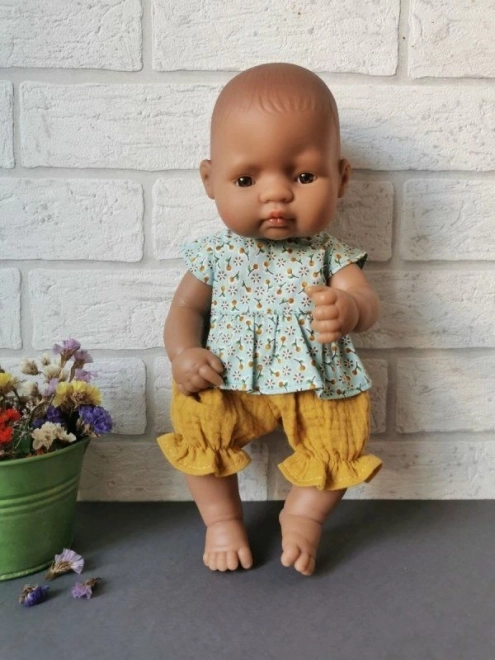 Musselin-Set für Puppen 32 cm Mirabelki