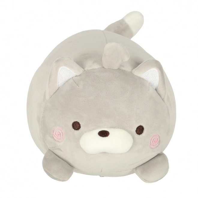 Magisches 2-in-1-Reisekissen Brezel Maskottchen Katze