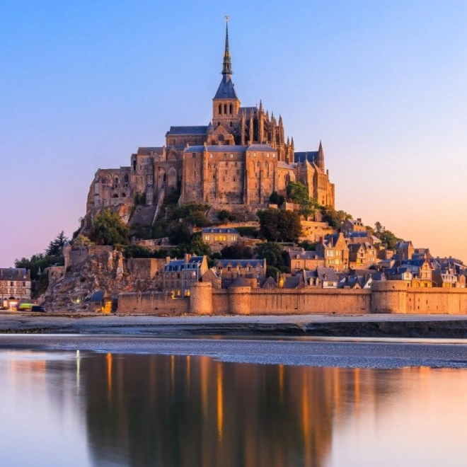 Puzzle Mont-Saint-Michel, Frankreich 500 Teile BLUEBIRD