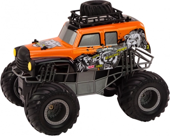 Große Räder und robuste Offroad-Konstruktion