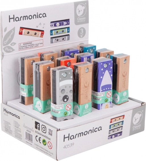 Holzharmonika Classic World für Kinder