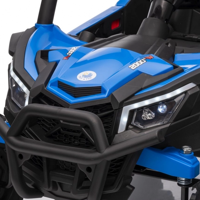 Elektrisches Kinderfahrzeug Buggy Madman UTV-MX blau