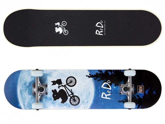 Klassisches ReDo Skateboard mit Entenmotiv