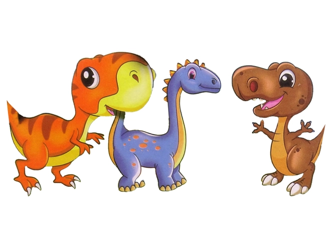 Freundliche Dinosaurier