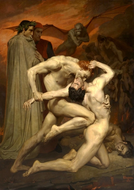 Enjoy Puzzle mit Dante und Virgil 1000 Teile