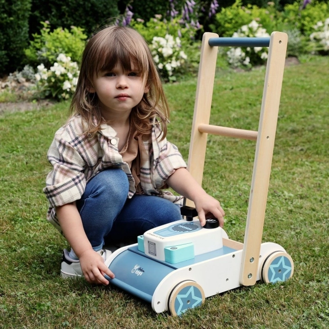 Holzspielzeug-Rasenmäher mit Sound von Adam Toys