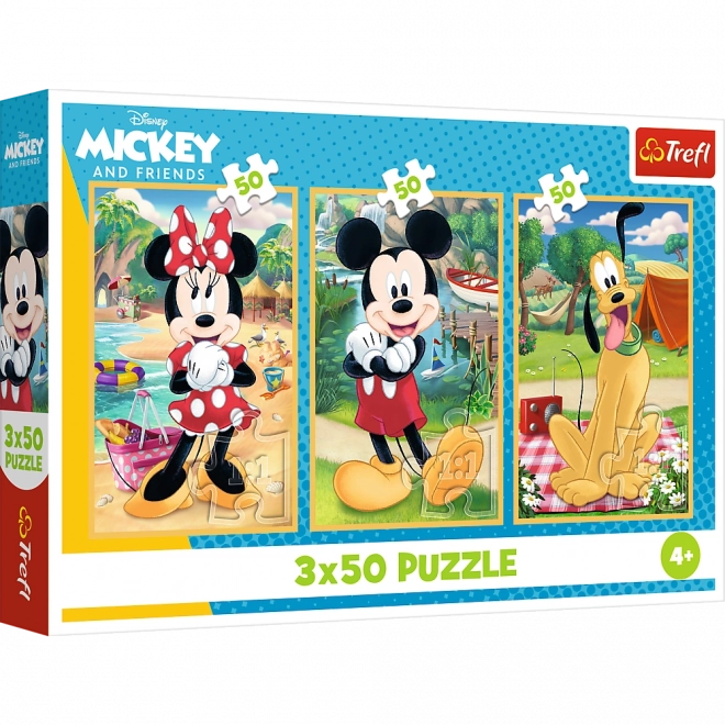 Disney Puzzle Micky Maus Urlaub