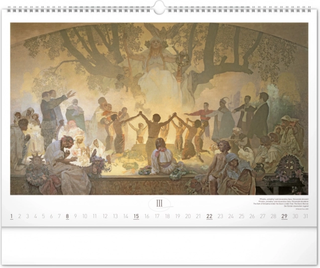 Wandkalender Slawisches Epos 2026