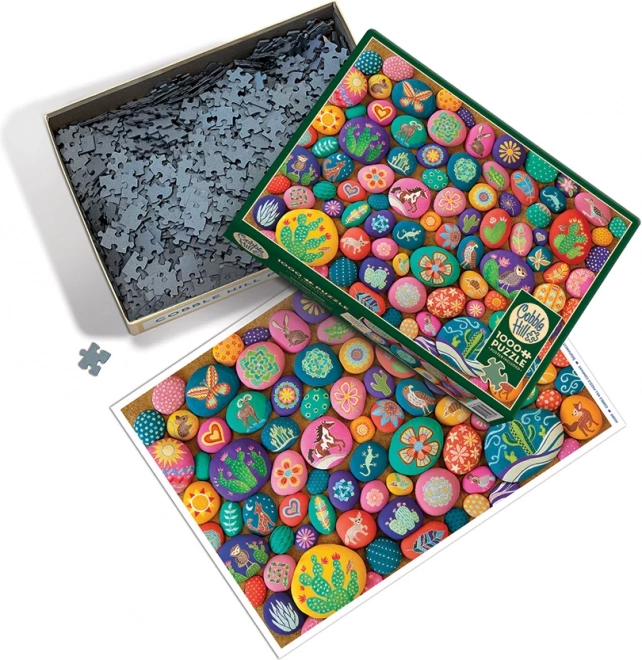 Puzzle Gemalte Steine des Südwestens COBBLE HILL 1000 Teile