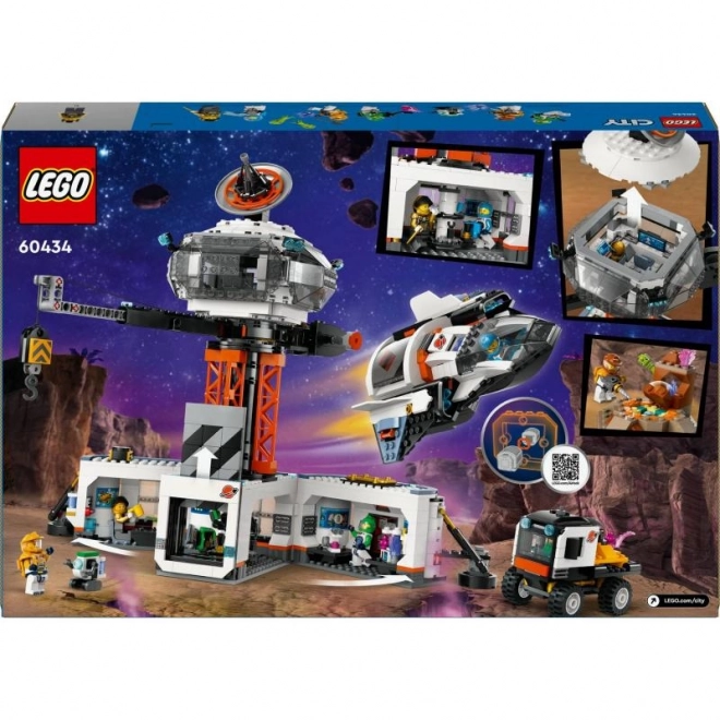 Lego City Weltraumstation und Raketenstartplatz