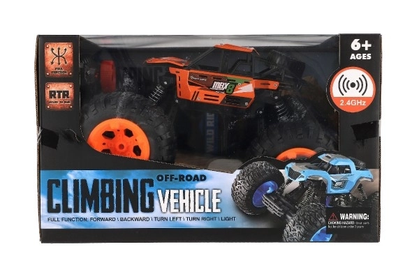 Auto RC Off-Road Off-Road 2,4GHz Kunststoff 32cm Akkupack+Batterien in Box 38x23x26cm – Orange