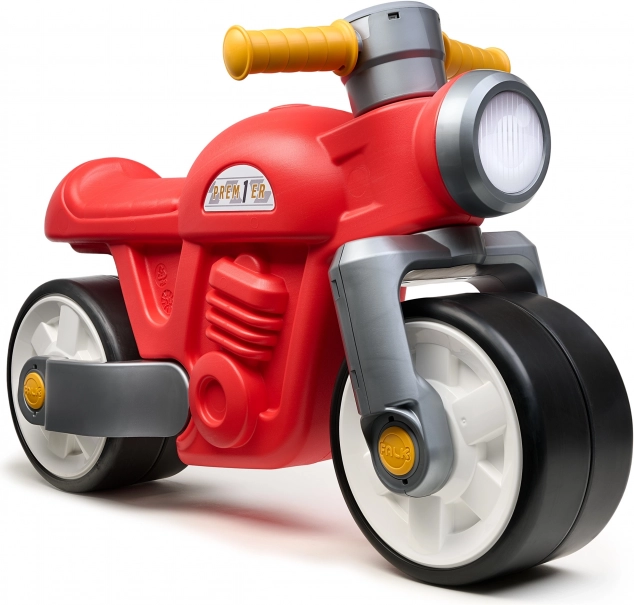 Kinder-Laufrad Retro Motorrad Rot 1+