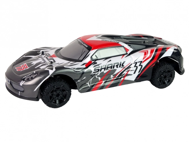 Graues und weißes ferngesteuertes sportauto 1:8