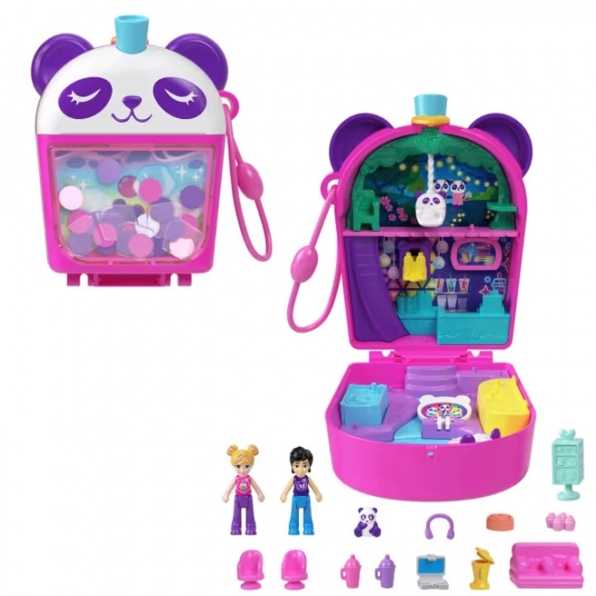 Polly Pocket Bubble Tea Panda Spielset