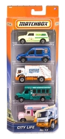 Matchbox Fünfpack Spielzeugautos