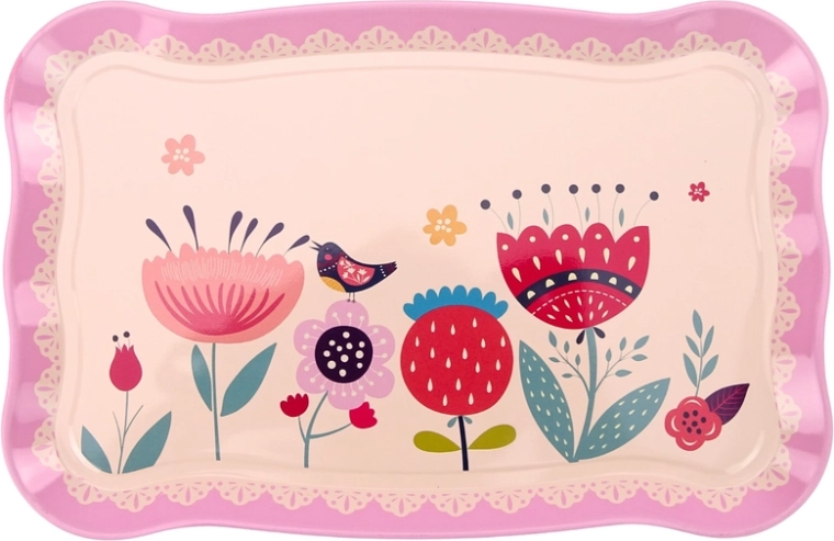 Stilvolles Tablett zum Servieren