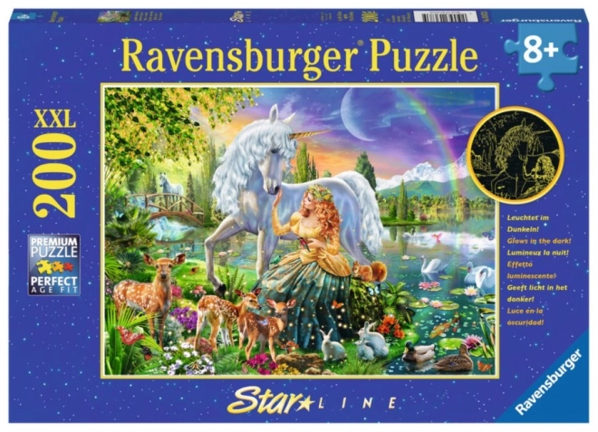 Leuchtendes Puzzle Ravensburger Magische Schönheit XXL 200 Teile